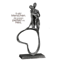 Sculptuur "Heart" Stand by me