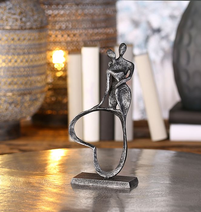Sculptuur "Heart" Stand by me